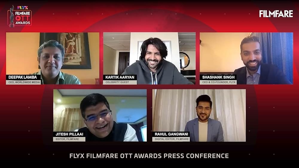 FLYX Filmfare OTT Awards Press Conference with Shashank Singh